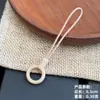 Capa de Celular Personalizada Universal Anti-queda Anel de Dedo Cordão Acessórios de Plástico Enfeites DIY Fivela de Pingente Extensão Curta Dois-em-um Pequeno