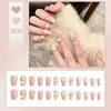 Unhas Usáveis Sexy Flash Personalizadas, Unhas Postiças de Alto Padrão, Adesivos de Nail Art Usáveis Gelo-Transparente, Adesivos de Nail Art Mais Vendidos, Produtos Acabados
