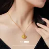 Suministro al por mayor del mismo estilo de Zhou Diseño deslumbrante Escama de dragón Escama de pez Anillo de cadena en forma de diamante Arena de oro Joyería