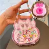 Caja de Regalo Creativa de Collar de Cámara, Pasador, Cumpleaños de Niña Pequeña, Caja de Almacenamiento de Regalo para el Día del Niño, Regalo para Compañeros de Clase y Niños