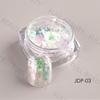 Cross-border Hot Nail Jewelry ins Aurora Cloud Brocade Ice Pieces Magic Unicorn Pieces Nail Ice Pieces Engarrafado