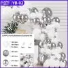 Diseño de evento de fiesta temática de traje de globo transfronterizo, decoración de cumpleaños de boda, decoración de ceremonia de boda, cadena de globos