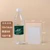 Bolsa Ziplock Transparente al Por Mayor para Alimentos Grande y Pequeña Empaque para Productos Secos Bolsa Autosellable Grado Alimenticio Almacenamiento Bolsa Sellada