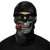 Máscara de Montar para Motocicleta al Aire Libre Cubierta Facial 3D Sudadera Deportiva Sombrero a Prueba de Polvo y Frío Forro de Casco Resistente al Viento