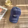 Boné Estilo Coreano para Homens e Mulheres, Boné com Bordado de Letras para Primavera e Outono, Versátil e Fashion, Chapéu de Sol para Verão, Tendência