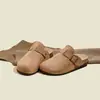 Zapatos Birkenstock Transfronterizos, Medias Pantuflas con Puntera, Zapatos sin Cordones para Mujer, Nuevas Medias Pantuflas Antideslizantes de Suela Gruesa, Comercio Exterior