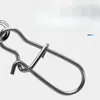 Pasador de anillo de figura de ocho, pasador de señuelo de alta resistencia, conector de anillo de figura de ocho de liberación rápida para pesca, pasador fuerte giratorio