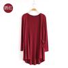 Directo de fábrica versión coreana del cárdigan largo de modal talla grande suelto ajustado con bolsillo venta al por mayor camisa abrigo de aire acondicionado