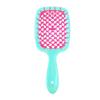 Peine de Masaje Calado Panal Peine para el Cabello Uso Dual Seco y Húmedo Peine de Malla Sin Nudos Estilo Esponjoso Peine para el Cabello