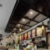 Lámpara Colgante Estilo Industrial, Pantalla Creativa Vintage de Arte en Hierro de una Sola Cabeza, Adecuada para Restaurantes, Bares, Cafeterías de Té con Leche, Restaurantes de Barbacoa, Cafés Internet y Bares