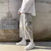 Pantalones de Trabajo Retro Estilo Americano para Hombres y Mujeres, de Tiro Alto, Adelgazantes, Holgados, de Pierna Recta para Verano, Pantalones de Pierna Ancha para Personas Petites