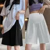 Pantalones Cortos de Maternidad Jingqi para Primavera y Verano, Pantalones Anchos Delgados de Seda de Hielo para Uso al Aire Libre, Pantalones Cortos Deportivos de Embarazo, Ropa de Maternidad para Mujer