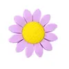 Contas de margarida de silicone, pingentes de pulseira de flor de girassol colorida, acessórios, acessórios de vestuário DIY, decorações