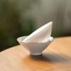 Porcelana Branca pintada à mão Kung Fu Tea Set Xícara de chá pequena Sala de estar Doméstico Cerâmica Bucket Cup Copo de degustação fino Copo Chinês Personal