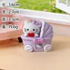 Nuevos Adornos Pequeños de Dibujos Animados de Moda, Decoración de Escritorio para Cochecito de Bebé, Gato Lindo, Figura Creativa para Aliviar el Estrés, Celebridad de Internet