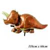 Nuevo Globo de Película de Aluminio de Dinosaurio Tiranosaurio Raptors Fiesta de Dinosaurios Modelado Actividad Globo de Fiesta