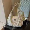 Bolso Bandolera Multifuncional de Lunares para Mujer 2026 Nuevo Verano Exquisito Bolso de Hombro para el Trabajo Mochila de Gran Capacidad