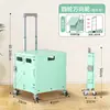 Carrito de compras plegable, carrito de supermercado, carrito portátil para uso doméstico, carrito de entrega para exteriores de gran capacidad