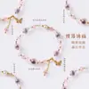 Pulsera nueva de cristal de ágata natural para mujer, nuevo estilo chino, versátil para primavera y verano, joyería de pulsera de ágata, en stock para venta al por mayor