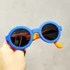 Gafas de sol plegables para niños niños y niñas protección UV gafas de sol de dibujos animados gafas de bebé para niñas moda para mujer