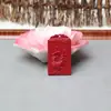 Pingentes de Tag de Cinnabar com os Doze Signos do Zodíaco e Oito Deuses Guardiões Atacado Areia de Cristal Vermelho de Alto Teor Pingentes de Buda dos Anos de Nascimento do Zodíaco