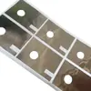Cinta de papel de aluminio personalizada de una y dos caras, cinta de papel de cobre troquelada, junta de papel de aluminio autoadhesiva resistente a altas temperaturas en formas cuadradas, redondas e irregulares