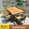 Juego de mesa y sillas de exterior con sombrilla, juego de tres piezas de mesa y sillas de mimbre para patio exterior, silla de mimbre para balcón al aire libre, jardín, ocio