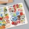 50 Pegatinas de Tomate Mediterráneo para iPad, funda de teléfono móvil, material decorativo para agenda de mano, pegatinas