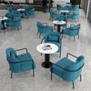 Combinación de mesa y silla de sofá de cafetería, silla de tienda de té con leche, silla de bar de libros, limpieza de bar, negociación, restaurante, tienda de postres, silla de comedor, uso comercial