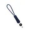 Moldeado por Inyección de PVC Tirador de Cremallera Desmontable Ropa Bolsas Accesorios de Cabeza de Cremallera Cordón de Cremallera Cabeza Tiradora Diseño Desmontable