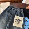 Jeans de Otoño para Niños Muye Ropa Infantil Zhili Huzhou Pantalones Largos Versátiles Estilo Coreano Moda para Bebés Pantalones Casuales