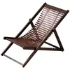 Silla plegable reclinable de bambú para el hogar, la oficina, el verano, la siesta, la playa, el balcón, la silla con respaldo para personas mayores.