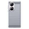 Adecuado para Huawei P50/P50 Pro Funda para Teléfono Móvil Huawei P50E TPU Cepillado Anticaída Teléfono Móvil Carcasa Blanda Cubierta Protectora