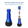 Válvula de neumático de vacío modificada para automóvil, válvula sin cámara, válvula de color TR413AC