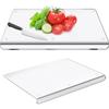 Tabla de cortar para cocina transfronteriza, tabla de cortar para frutas y verduras, tabla de cortar acrílica transparente antideslizante con mango