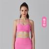 Ropa interior deportiva transfronteriza europea y americana para mujer, de alta resistencia, transpirable, cómoda, profesional, para fitness, yoga, con un bonito sujetador trasero.