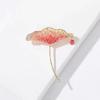 Broche de hebilla antideslumbrante para mujer, sentido de alta gama, nicho de alta gama, pin de ramillete de alta gama, pequeños accesorios de incienso, lindo dibujo animado al por mayor