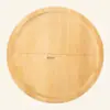 Vaso de Flor Suculenta Estilo Japonês Retangular Redondo Bambu Madeira Churrasco Jantar Chá DIY Mosaico Quebra-cabeça Bandeja Branca em Branco