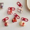 Colgante Rojo para el Año del Caballo, Pequeño Regalo de Año Nuevo, Llavero, Regalo "Hazte Rico al Instante", Artículo Creativo, Decoración para Mochila