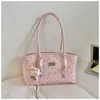 Bolsa Tote Grande de Nicho Shuai Mi para Mulheres, Bolsa de Mão Fashion para o Dia a Dia, Bolsa de Ombro para Estudantes, Bolsa Casual de Axila para a Aula