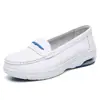 Zapatos de Enfermera Mousideng, Zapatos Blancos para Mujer, Suela Suave Cómoda, Antideslizantes, Suela Suave, Zapatos de Trabajo para Estar de Pie Mucho Tiempo, Venta al por Mayor