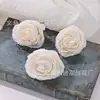 Borde Asado Cabeza de Rosa Coche de Bodas Salón de Bodas Decoración Pared de Flores Flores Artificiales Decoración de Caja de Regalo para el Día de San Valentín Flores Falsas Flores de Seda