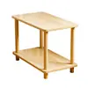 Mesa Pequeña, Mesa Lateral para Sofá, Estante de Almacenamiento para Sala de Estar, Mesa de Café Simple, Uso en Habitación de Alquiler para Apartamento Pequeño, Almacenamiento en Dormitorio, Mesita de Noche