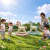 Ventas Directas de Fábrica Nuevo Globo Inflable de Película de Aluminio Transfronterizo Estilo INS Caballo de Madera 3D Decoración de Cumpleaños Infantil Fiesta