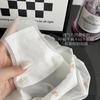 Roupa íntima de seda Strawberry Ice, sem rastros, cintura média, fina, secagem rápida, 100% algodão, antimicrobiano, virilha, menina, estudante, calcinhas