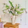 Flores Artificiais com Toque Realista de Alta Qualidade, Decorações de Plantas Verdes para Sala de Estar, Arranjos Florais, Dropshipping para Transmissões ao Vivo