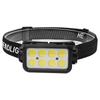 Novos Faróis de Floodlight COB Grandes Faróis USB Recarregáveis Luzes de Corrida para Ciclismo ao Ar Livre Pesca Noturna Faróis LED Brilhantes Luzes de Trabalho