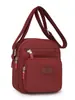 Mochila Estilo Universitario de Corea del Sur para Mujer 2025 Nueva Moda Moderna Plisada de Lona de Nailon Mochila Casual Portátil