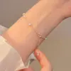 EUA Banho de Ouro 14K Pérolas de Água Doce Brilhantes Cheio de Estrelas Pulseira Luxo Leve Pulseira de Moda de Alta Qualidade 2026 Nova Joia