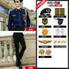 Traje de Seguridad Camisa de Fibra de Bambú sin Planchar Uniforme de Seguridad Ropa de Trabajo Ropa para Conserje de Ventas del Departamento de Ventas de Propiedades para Hombres